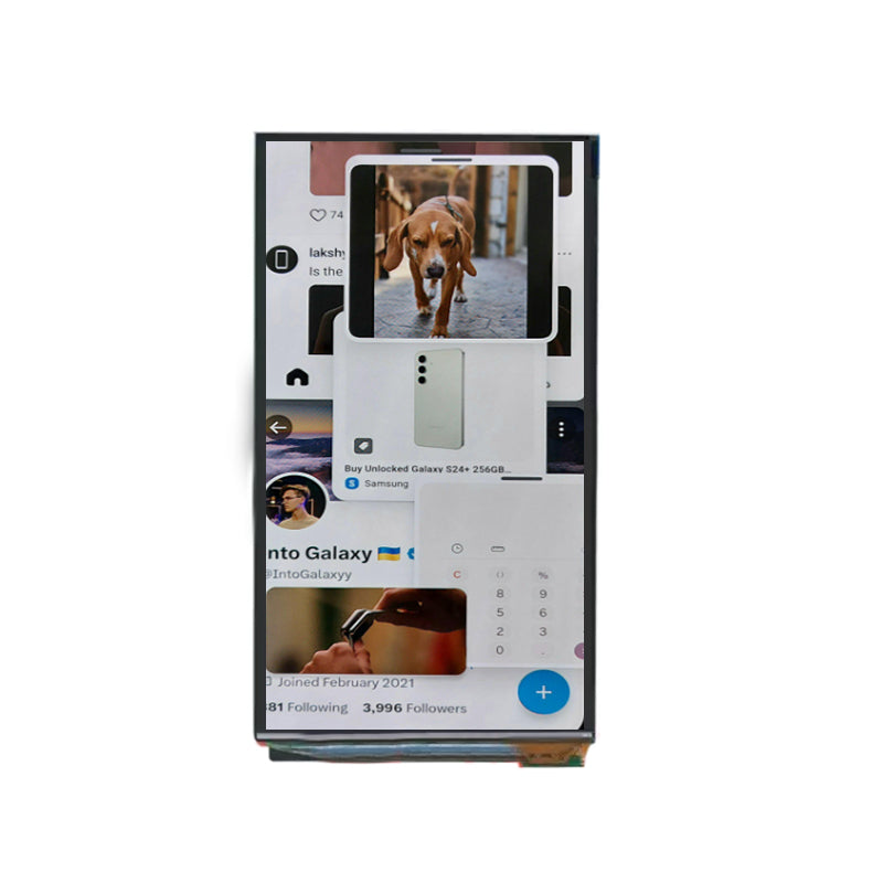 4.97 Inch AMOLED Display 720×1280 LTPS CAN Interface OLED Display with On-Cell Touch