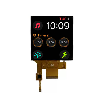 4 Inch TFT LCD Display 320×320 SPI MCU RGB IPS High Brightness Square Display with Touch