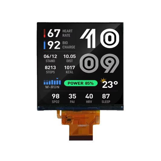 4 Inch Square Display 720×720 MIPI IPS LCD Screen with Optional Touchscreen & HDMI/USB Driver Board