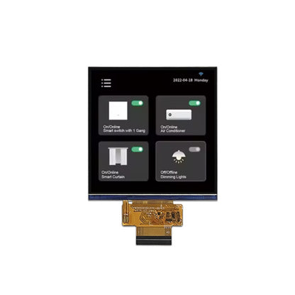 4 Inch Square LCD Display 480x480 MIPI IPS LCD Screen For Industrial Display
