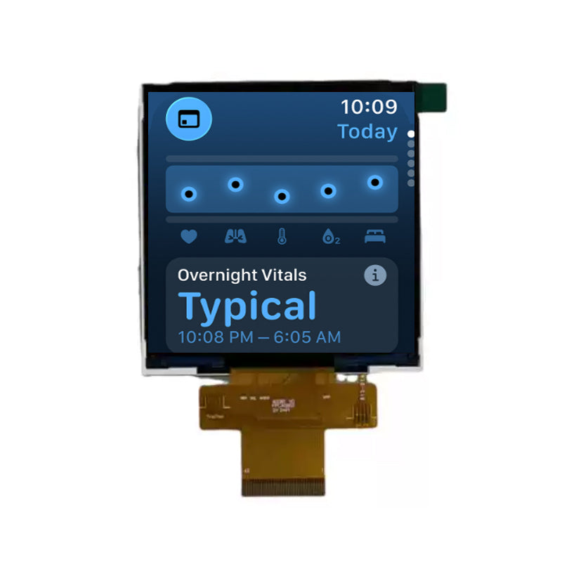 4 Inch TFT LCD Display 320×320 SPI MCU RGB High Brightness IPS Full Viewing Angle Square LCD Display