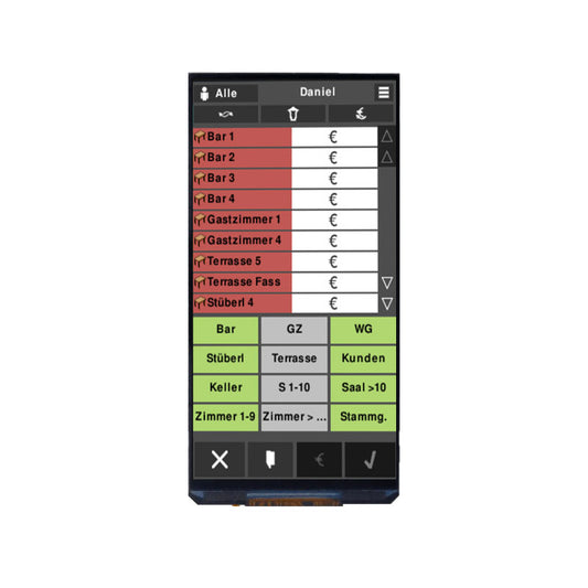 5.5 Inch Transflective Display 720x1440 MIPI Sunlight Readable Wide Temperature LCD Display For Handheld PDA
