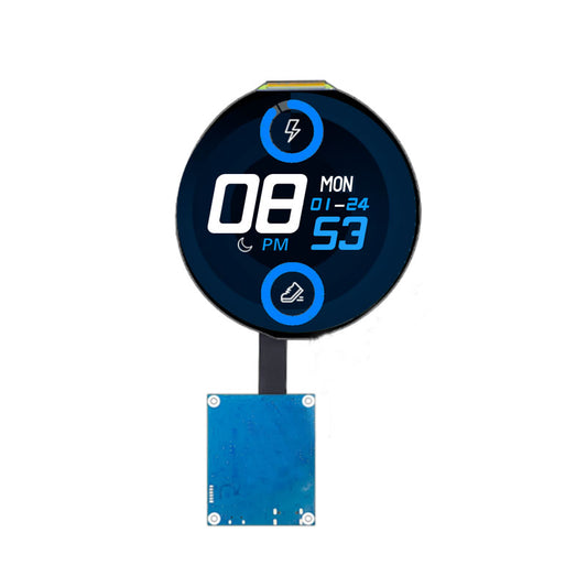 5 Inch 1080x1080 IPS Round LCD Screen 400nits 1080P Touch Circle Circular Display MIPI USB Controller Driver Board RPI