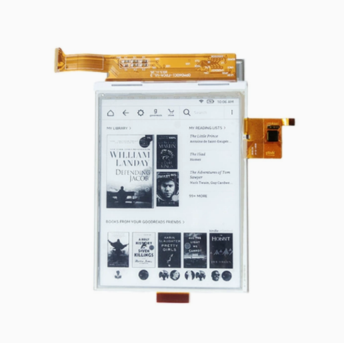 6 inch e-paper module 758x1024 e-ink reader display with TP LCD touch screen