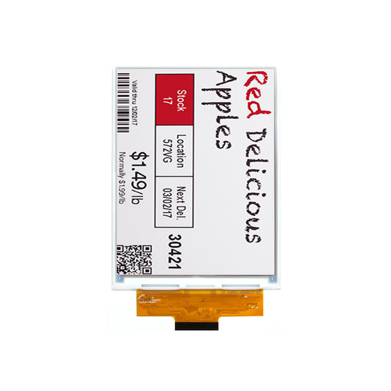 7.09 Inch E-Ink E-Paper Display 1200×1600 SPI Electronic Paper Screen