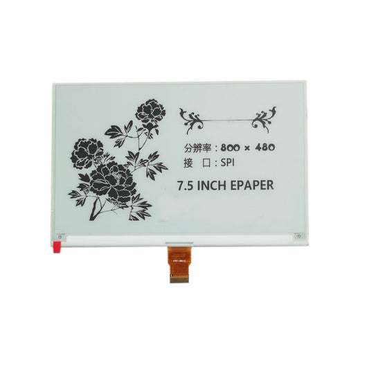 7.5 Inch Electronic Ink Screen High-resolution Black And White Electronic Paper Module EPD Electronic Paper Screen