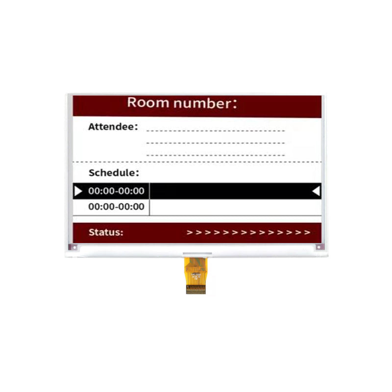 7.5 Inch Tri-Color E Ink Display 800×480 SPI Black White Red E-Paper Screen