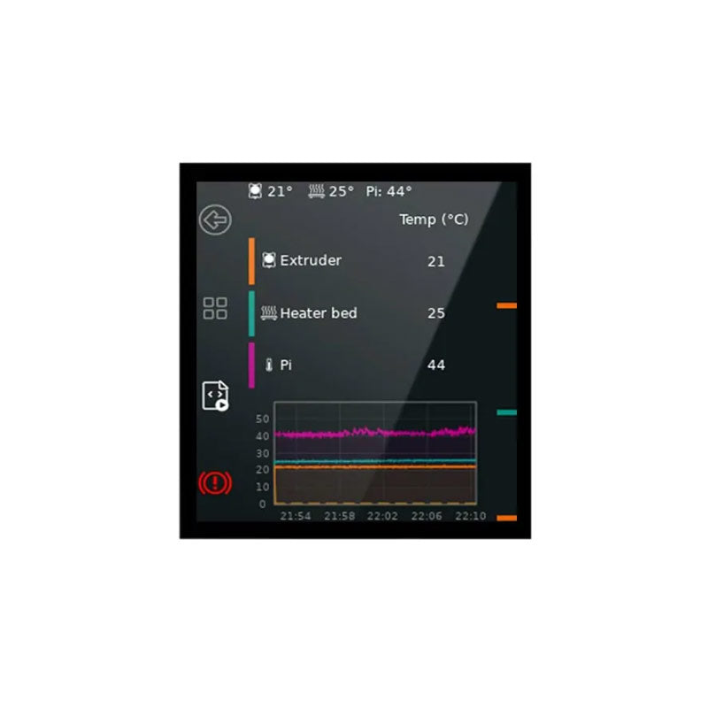 7.6 Inch Square Display 800x800 MIPI 1000nits High Brightness TFT LCD Display With Capacitive Touch With HDMI Board