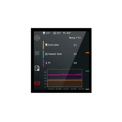 7.6 Inch Square Display 800x800 MIPI 1000nits High Brightness TFT LCD Display With Capacitive Touch With HDMI Board
