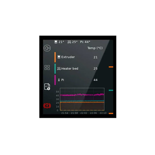 7.6 Inch Square Display 800x800 MIPI 1000nits High Brightness TFT LCD Display With Capacitive Touch With HDMI Board