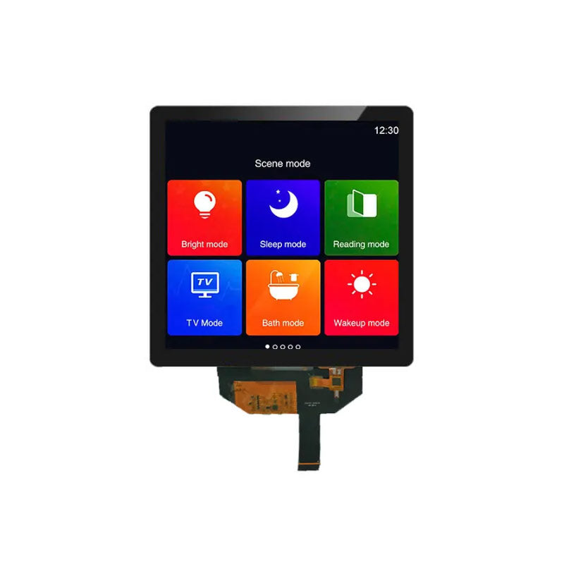 7.6 Inch Square Display 1200x1200 MIPI 1000nits High Brightness TFT LCD Display With Capacitive Touch