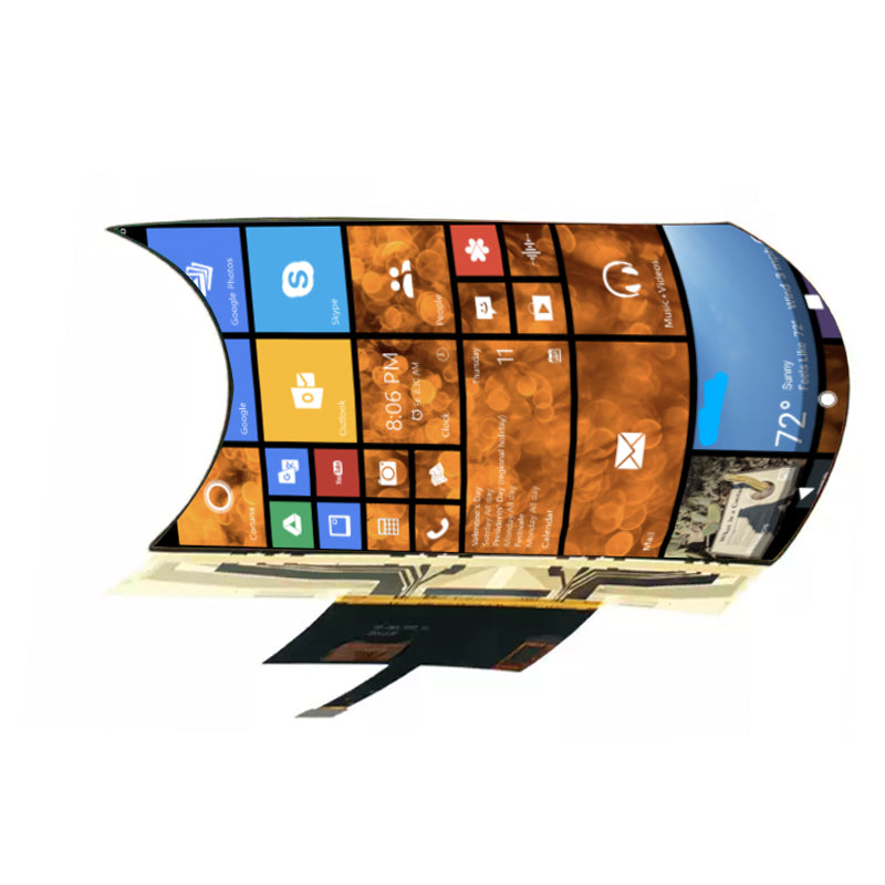 8 Inch Flexible AMOLED Display 2480×1860 On-Cell Touch OLED Display with HDMI Board