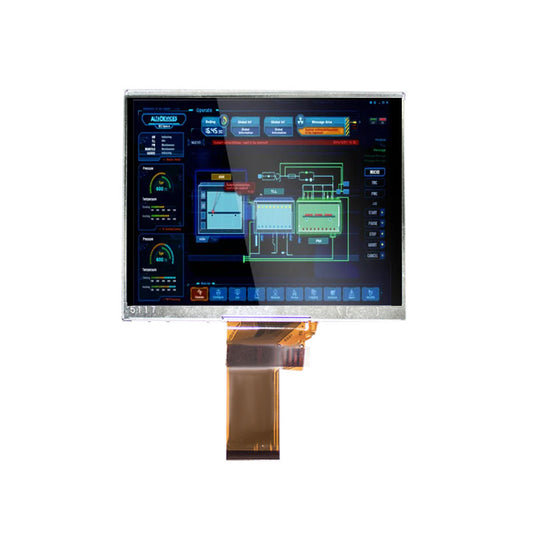 COM50H5M81XLC Ortustech 5 Inch Transflective Display 320×240 Parallel RGB TFT Transflective LCD Display