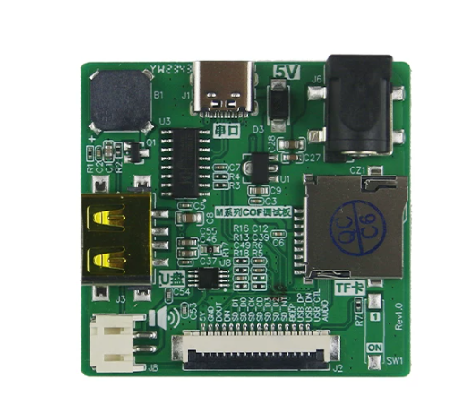 2.1 Inch Circular UI Ultra-thin Serial TFT Display 480x480 Low Power Script Configuration Serial Port Display For Medical