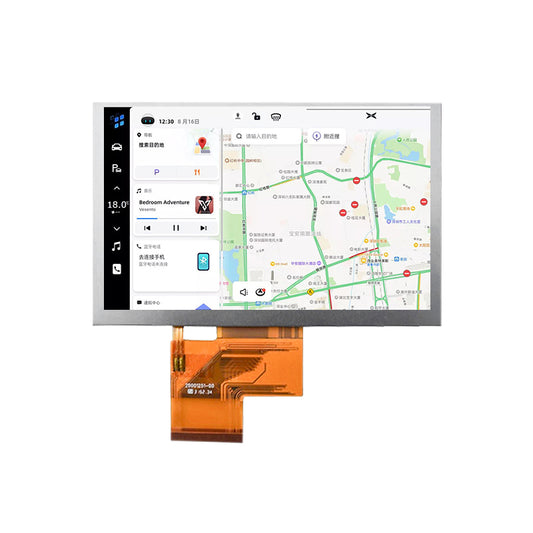EJ050NA-01G 5 Inch 800x480 LCD Module RGB Interface With Driver Board HDMI For Car Reversing Projector