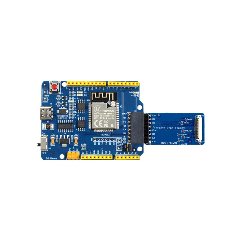 10.85 Inch Four-Color E-Paper Display 1360×480 SPI E-Ink Screen