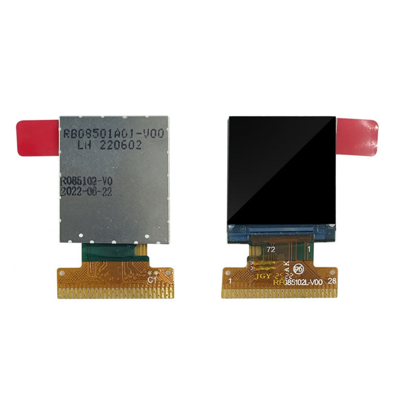 0.85 Inch Square Color Display 128x128 TFT SPI Interface LCD Screen For Wearable Small Household Appliances