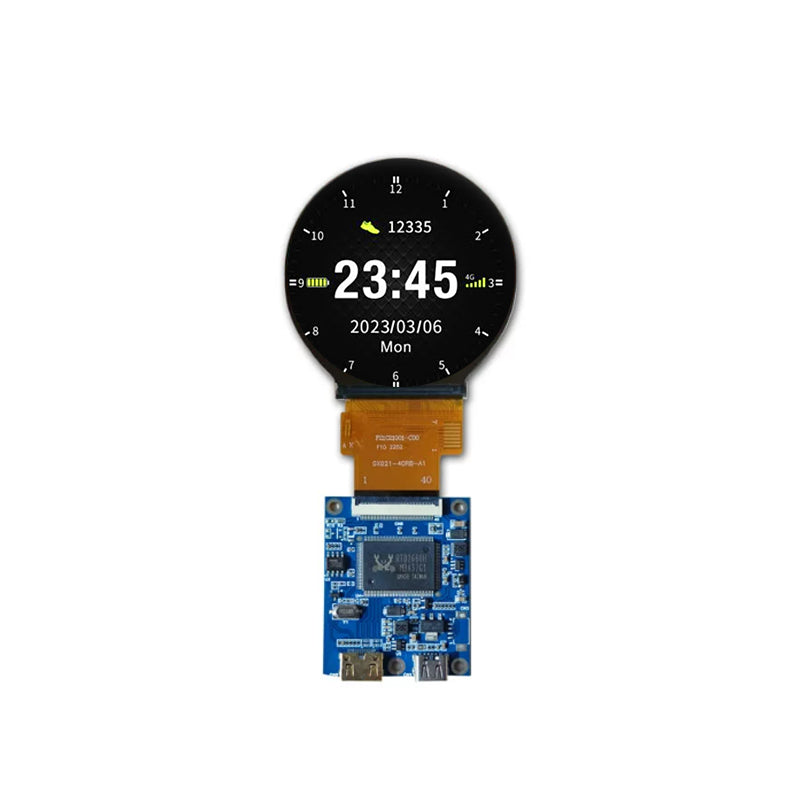 2.1 Inch Round Display 480×480 IPS RGB Circular Display with Driver Board
