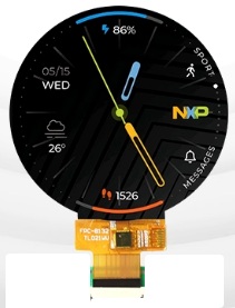 2.1 inch Circular Round Touch Display ST7701S 480x480 MIPI TFT LCD Circular Water-cooled screen Camera handheld Stabilizer Monitoring screen