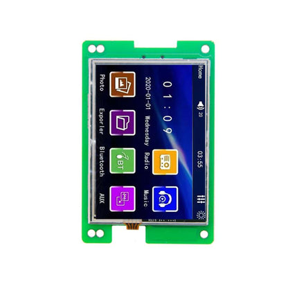 2.8 Inch UART TFT Display Low Power Consumption 240x320 Script Configuration Serial TFT Display With Capacitive Touch/Resistive Touch
