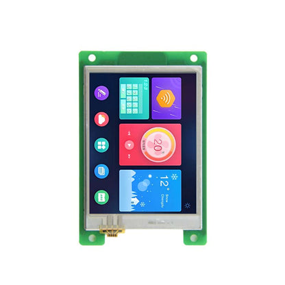 3.2 Inch UART TFT Display Low Power Consumption 240x320 Script Configuration Serial TFT Display With Capacitive Touch/Resistive Touch