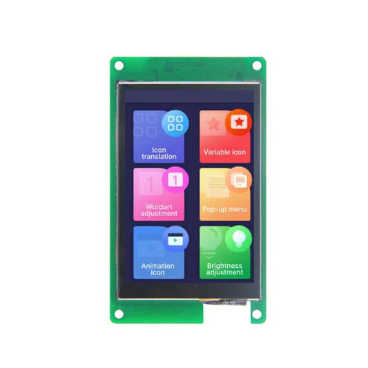 3.5 Inch HMI Display Human-machine Interface Inverter Servo LUA Configuration 320x480 HMI Display With Capacitive Touch/Resistive Touch