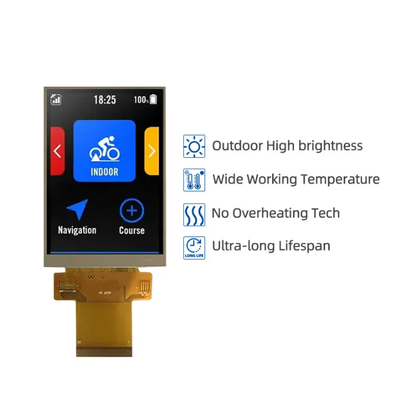 3.5 Inch High Brightness Display 800nits CPU/RGB/SPI 320x480 Wide Temperature TFT LCD Display For Handheld PDA