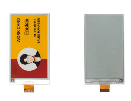 3.7 Inch 416×240 Four-Color Electronic Ink Display for Smart Labels Shelf Tags Industrial Applications
