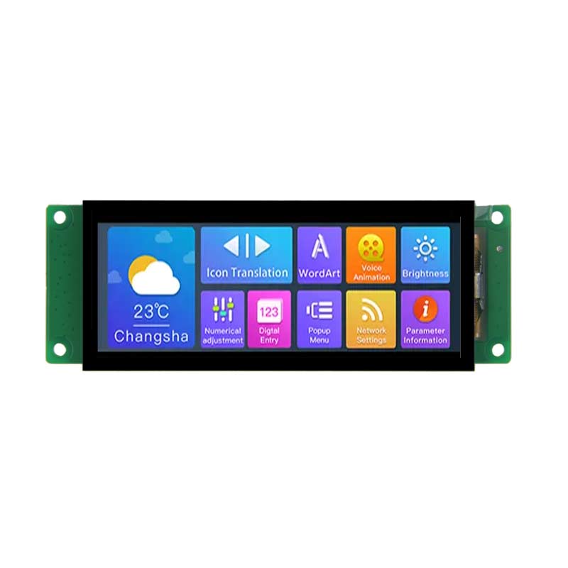 4 Inch Serial Screen 400x960 IPS Full-Viewing Strip Configuration Script Serial TFT Display With Capacitive Touch For Medical