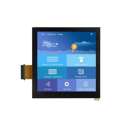 4 Inch Ultra-thin Serial TFT Display 480x480 Low Power Consumption Script Configuration Intelligent Display With Capacitive Touch For Medical