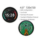 4 Inch Circular UI Serial Screen 720x720 Configuration LUA Script Serial TFT Display With Capacitive Touch For Medical