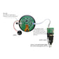 4 Inch Circular UI Serial Screen 720x720 Configuration LUA Script Serial TFT Display With Capacitive Touch For Medical