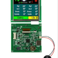 4 Inch RS232 Serial Port Screen 480x480 Configuration Script Serial TFT Display With Capacitive Touch/Resistive Touch For Medical