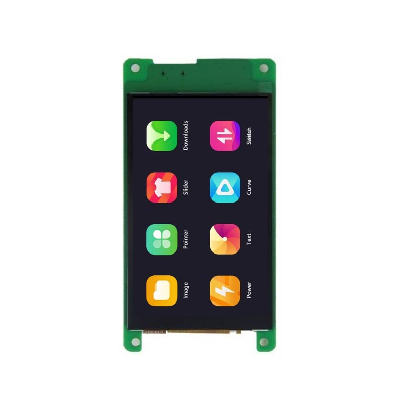 4 Inch Fully Integrated Serial Port Screen 480x800 Configuration Script Serial TFT Display With Capacitive Touch For Medical