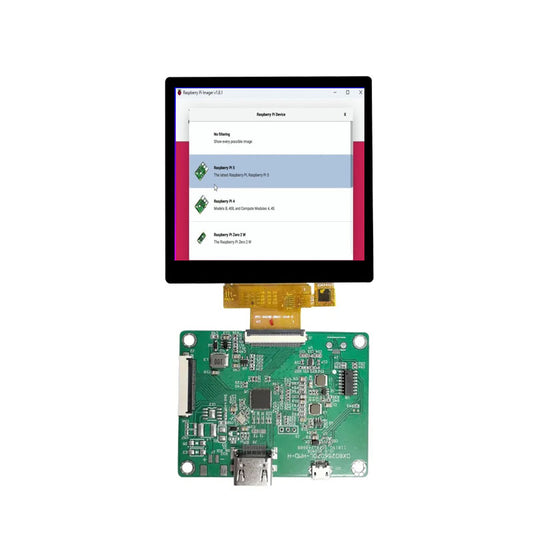 4 Inch 720X720 TFT LCD Display MIPI DSI LCD Module With HDMI Driver Board