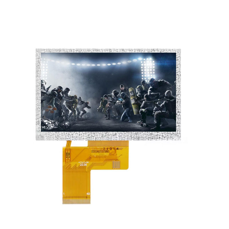 4.3 inch LCD Display Touch Screen 40p RGB 800x480 LCD Screen