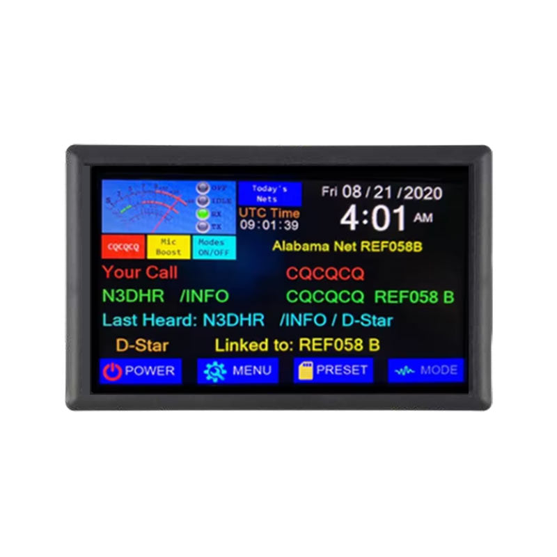 4.3 Inch Serial Port Screen 8P 480x272 Housing Configured LUA Serial TFT Display With Capacitive Touch/Resistive Touch For Medical.
