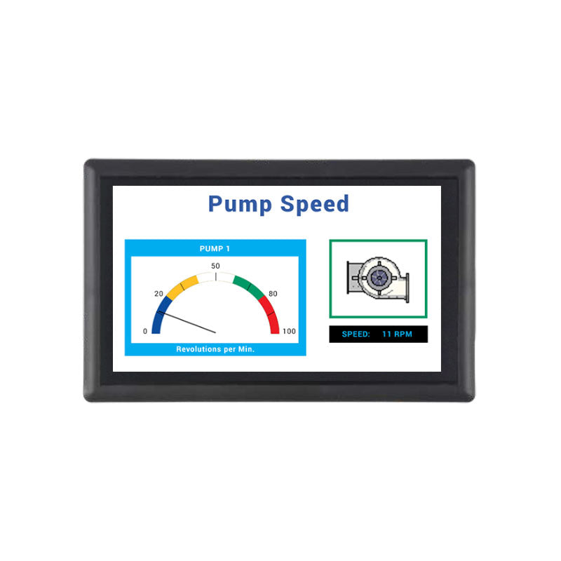 4.3 Inch Housing Serial Port Screen 800x480 Configuration LUA Serial TFT Display With Capacitive Touch/Resistive Touch For Medical
