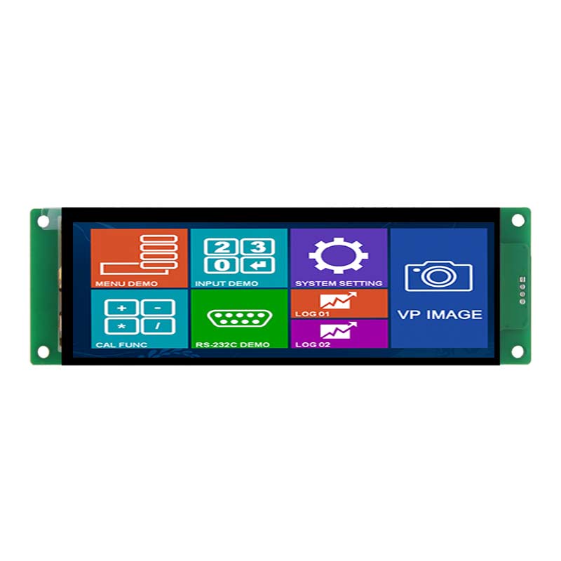 4.6 Inch Serial Screen 320x960 IPS Full-Viewing Strip Configuration Script Serial TFT Display With Capacitive Touch For Medical
