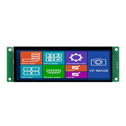 4.6 Inch Serial Screen 320x960 IPS Full-Viewing Strip Configuration Script Serial TFT Display With Capacitive Touch For Medical
