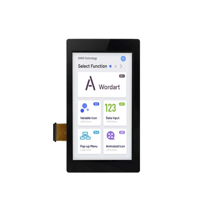 5 Inch Ultra-thin Serial Port Screen 480x854 Low Power Consumption Script Configuration UART TFT Display With Capacitive Touch For Medical