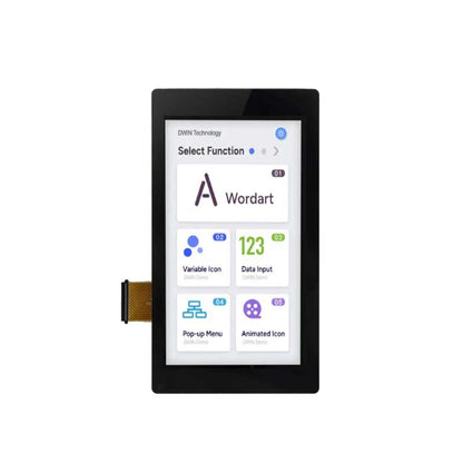 5 Inch Ultra-thin Serial Port Screen 480x854 Low Power Consumption Script Configuration UART TFT Display With Capacitive Touch For Medical