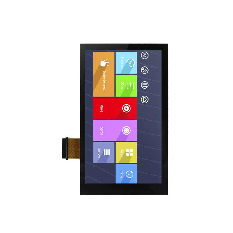 5 Inch Ultra-thin Serial Port Screen 480x854 Low Power Consumption Script Configuration UART TFT Display With Capacitive Touch For Medical