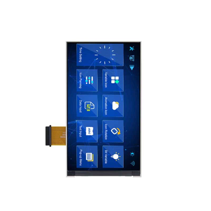 5 Inch Ultra-thin Serial Port Screen 480x854 Low Power Consumption Script Configuration UART TFT Display With Capacitive Touch For Medical