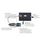 5 Inch Serial Screen With Housing LUA Script Configuration 800x480 Serial TFT Display With Resistive Touch