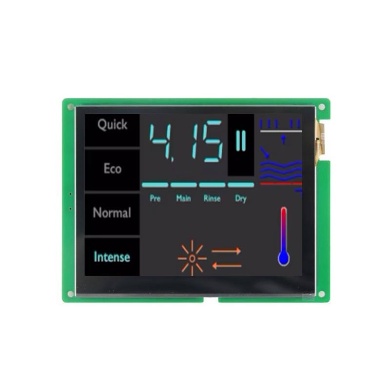 5.6 Inch Serial Screen 640x480 RS485 Configuration Script Serial TFT Display With Capacitive Touch/Resistive Touch For Medical.