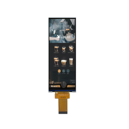 6.2 Inch Stretched Bar Display 360x960 High Brightness IPS ST7701S RGB 24 BIT Bar LCD Display