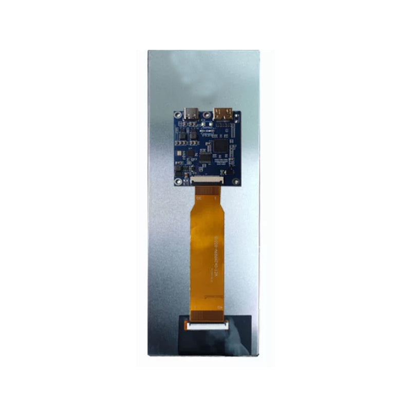 6.86 Inch Stretched LCD Display MIPI 480×1280 Bar Display with Touch & HDMI Driver Board