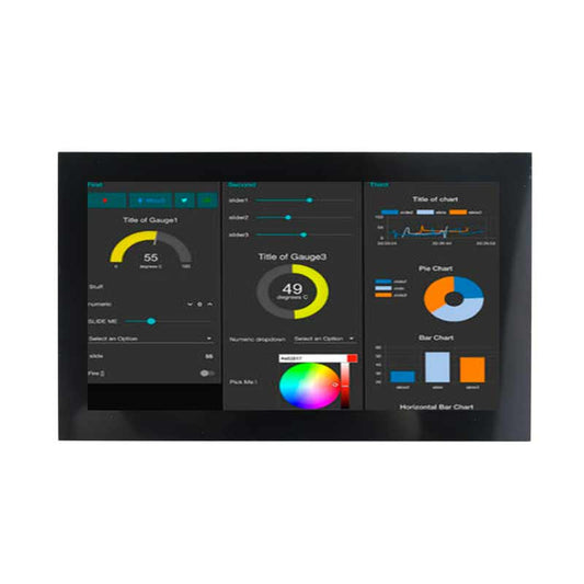 7 Inch Ultra-thin Smart Display 800x480 Low Power Consumption Script Configuration Intelligent Display With Resistive Touch/ Capacitive Touch For Medical