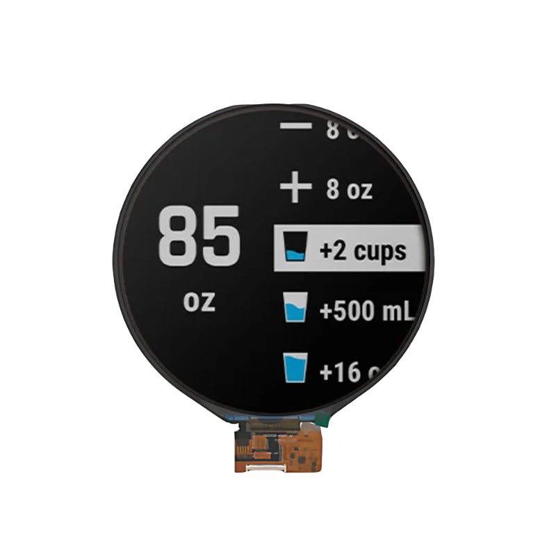 7 Inch Round Display MIPI 1080×1080 High Brightness 1000nits IPS Circular Display with Capacitive Touch & HDMI Driver Board